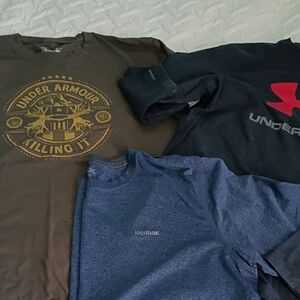 Under Armour T One Long Sleeve One Short Sleeve One Reebok Short Sleeve